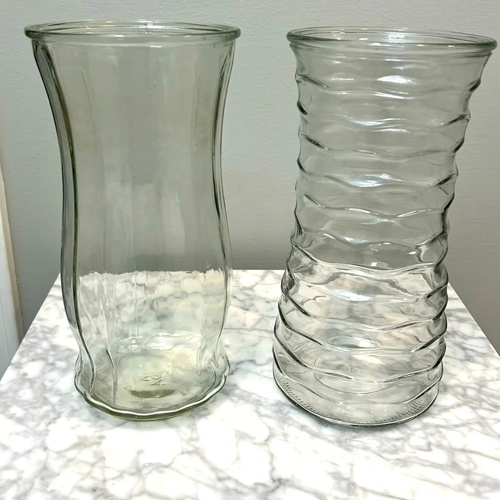 Two Large Flower Vases - Picture 1 of 4